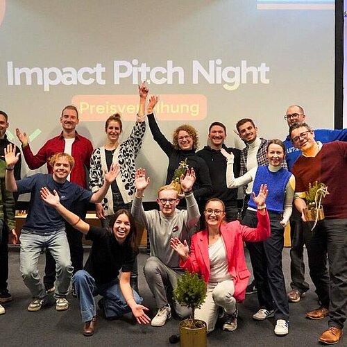 Teilnehmer:innen Impact Pitch Night 2025 Bonner Impact Pitch Night hebt regionale Innovationskraft hervor