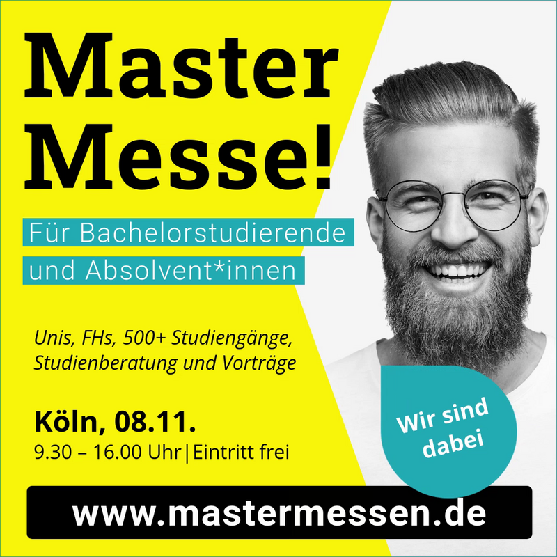 Alanus Hochschule auf Messe Master and More